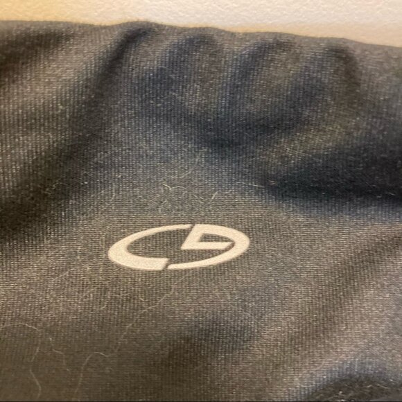 CHAMPION Sz L Black Straight Leg Pants  w/ Stripes NWT Sports Workout Athleisure - Picture 6 of 7